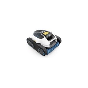 SPINO E1 Robot Piscine sans Fil, Autonomie de 210 Mins, 21950 LPH Max, 5 Modes Robot de Piscine, Net