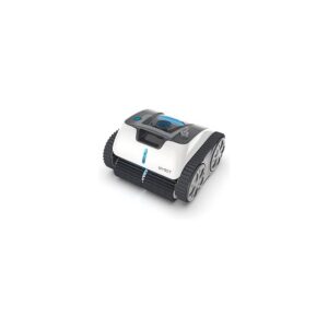 WYBOT Robot de Piscine sans Fil pour 110mins, Nettoyage Automatique, Ligne deau et des Murs, avec P