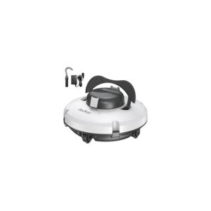 Upgrade Redkey S100 Robot Piscine Sans Fil, 200Min Nettoyage Puissant 18° Pente, Deux Moteurs Puissa