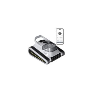 Robot Nettoyeur de Piscine sans Fil, aspirateur de Piscine 180 W, Moteur sans balais, Aspiration de