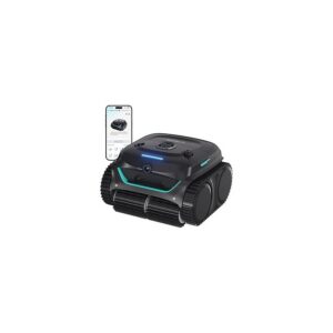 WYBOT (Nouveau Modèle) Robot Piscine sans Fil C2 Vision-A avec caméra IA, Filtration Ultra-Fine, For